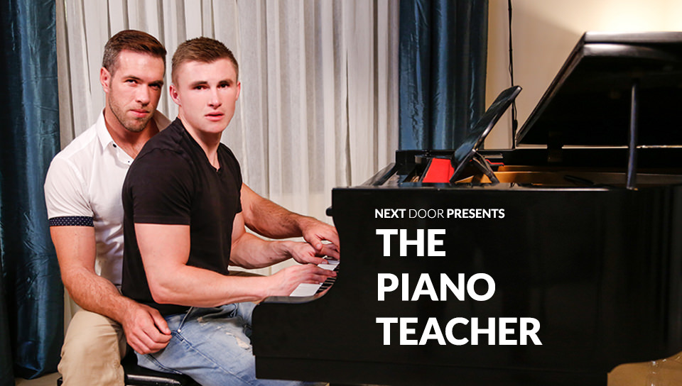 50592 01 01 - Piano lesson student Jake Davis tutored by Alex Mecum